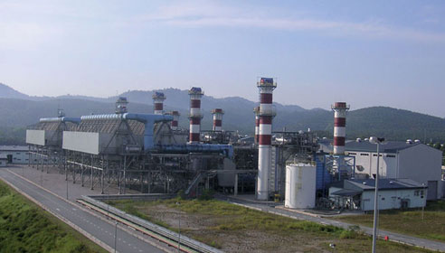 Photograph of a substation